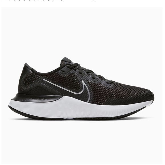 Nike | Renew Run Black White Running Sneaker 7 & 8 - Picture 4 of 11